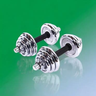 гантели наборные хромированные: Гантели профессиональные разборные Каждая гантель по 10кг Комплект — 1