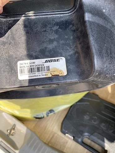 Автоунаа акустикасы: Сабвуфер BOSE для автомобиля - Оригинальный сабвуфер BOSE в штатном — 3