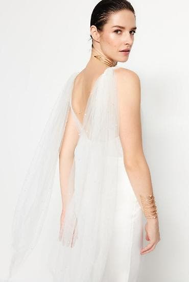 Женская одежда: Вечернее платье, Длинная модель, S — 4