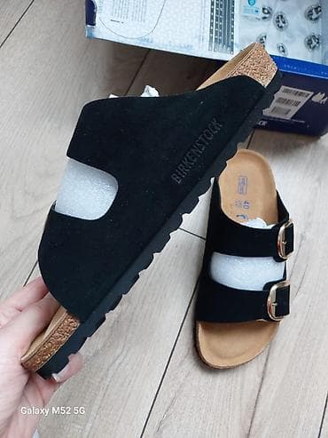 Босоножки, 40, Birkenstock, Новый, цвет - Черный, Самовывоз