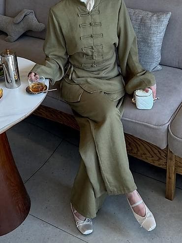 китайская национальная одежда: Костюм женский в китайском стиле — 3