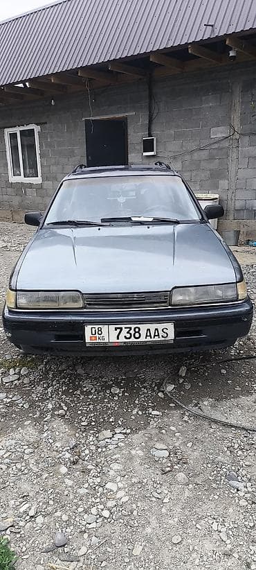 мотор майы: Mazda 626: 1989 г., 2.2 л, Кол менен иштөөчү, Бензин, Универсал — 1