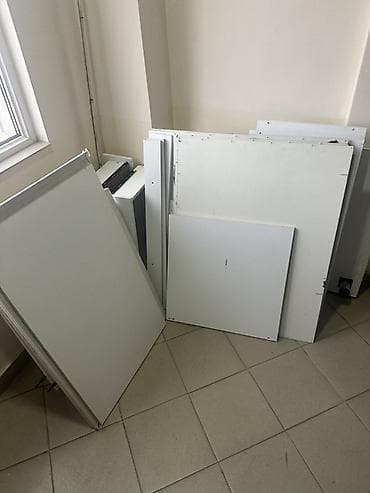 ДСП: Набор деталей для мебели из ЛДСП (белый) - Комплект разрозненных — 4