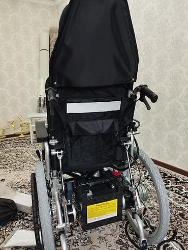 ротор: Электрическая коляска с жостиком новая масло с запосным аккумулятором — 6