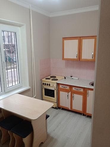 flat osh: 1 комната, 34 м², 105 серия, 1 этаж, Евроремонт — 7