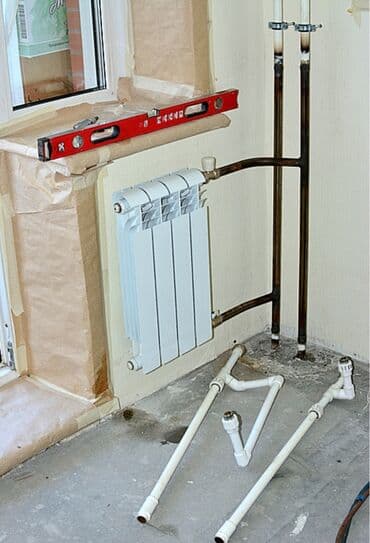 Установка батарей, Установка котлов, Теплый пол Гарантия, Бесплатная консультация, Монтаж Больше 6 лет опыта