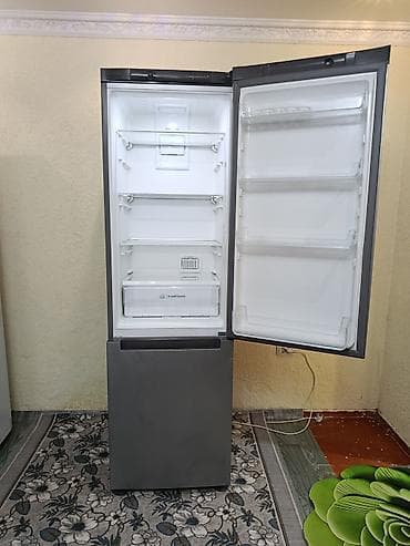 Техника и электроника: Холодильник Indesit, Б/у, Двухкамерный, Total no frost, 60 * 200 * 60 — 5