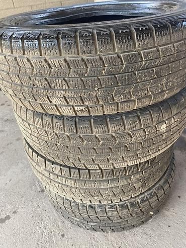 diska 14: Шины 195 / 65 / R 15, Зима, Б/у, Комплект, Легковые, Dunlop — 5