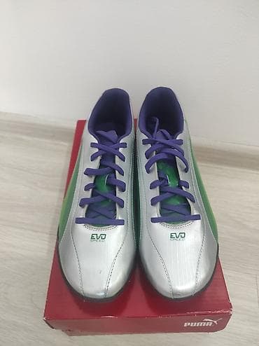 Туфли: Мужские кроссовки, 42, Puma, Новый, цвет - Серебристый, Самовывоз — 2