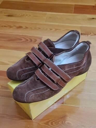 фирменная обувь из италии: Итальянские замшевые мокасины . Attilio Giusti Leoombruni. Состояние — 1