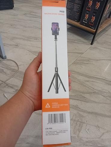 camera 360: Селфи-палка-трипод P69 - 2-в-1: монопод для селфи и напольный штатив — 4