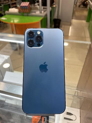 iphone 12 дисплей: IPhone 12 Pro Max, Б/у, 128 ГБ, Pacific Blue, Защитное стекло, Чехол, 79 % — 4