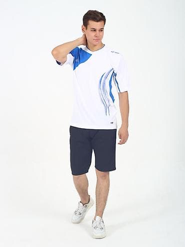 фирменные adidas: Мужская спортивная футболка adidas - Тип: тренировочная футболка с — 9