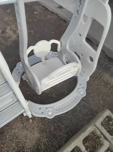 продать брейнрот: Детский игровой комплекс 3-в-1 для дома и двора - Горка с плавным — 6