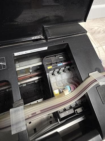 Принтеры и МФУ: Принтер Epson P50 с снпч на запчасти или под восстановление. засохли — 4