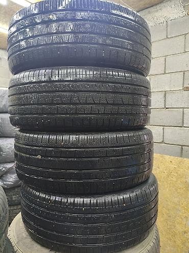 Шины 235 / 55 / R 18, Лето, Б/у, Комплект, Легковые, Китай, Pirelli
