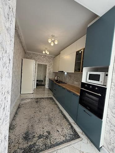 binar: 2 комнаты, 63 м², Асанбай мкр Элитка, 8 этаж, Евроремонт — 4