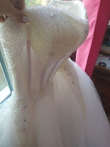 прокат свадебных платьев цена: Свадебное платье, цвет - Айвори — 5