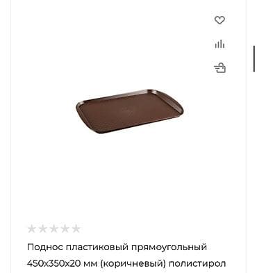 Дом и сад: Подносы для кафе и дома Варианты: - Круглый прорезиненный поднос — 5