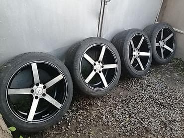 Дөңгөлөктөр монтажда 245 / 45 / R 18, Жай, Комплект, Жеңил унаалар, Куйма, тешиктери - 5