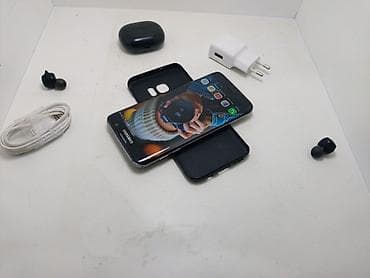 galaxy s 7: Samsung Galaxy S7 Edge, Б/у, 64 ГБ, цвет - Черный, 1 SIM, 2 SIM — 5