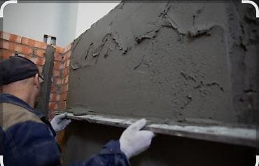 Штукатурка стен по маякам - Выравнивание кирпичных, бетонных и