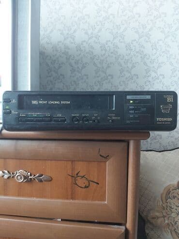 где можно купить диктофон: Японский видео магнитофон Toshiba, с золотой головкой, рабочий — 1