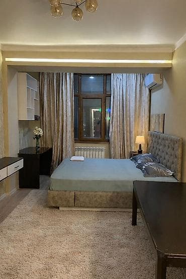 васток 5 аренда квартира: 1 комната, Душевая кабина, Постельное белье, Кондиционер — 1