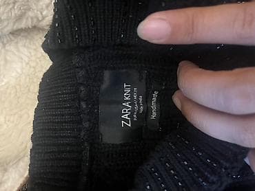 Дублёнка Bershka + в подарок свитер Zara Knit (комплект) б/у - — 4