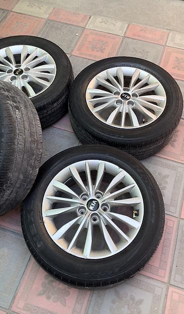 диски kia k7: Литые Диски R 17 Kia, Комплект, отверстий - 5, Б/у — 4