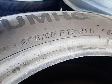 55: Шины 205 / 55 / R 16, Лето, Б/у, Комплект, Корея, Kumho — 6