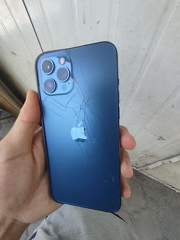 iphone 8x: IPhone 12 Pro Max, Б/у, 128 ГБ, Pacific Blue, Чехол, 100 % — 4
