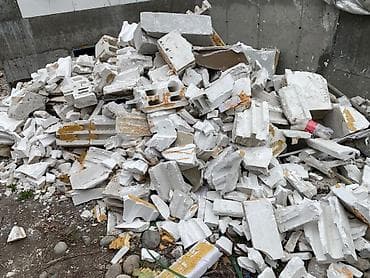 обмен вещи: Кому надо обломки гипсоблока для стяжки под пол ? Будет намного — 2