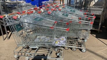 промышленные холодильники для хранения овощей и фруктов: Тележка покупательские Тележка с колёсами Тележка металические Цена — 2