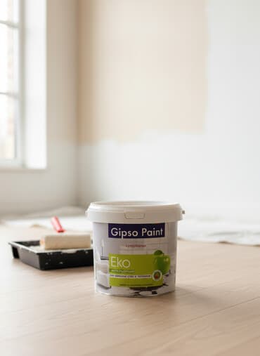национал краска: Интерьерная краска Gipso Paint «Супербелая» предназначена для окраски — 1