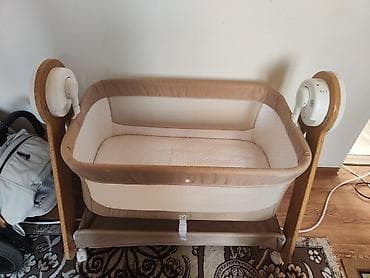 Люлька, Колыбель, Дерево, цвет - Бежевый at lalafo.kg Люлька, Колыбель, Дерево, цвет - Бежевый