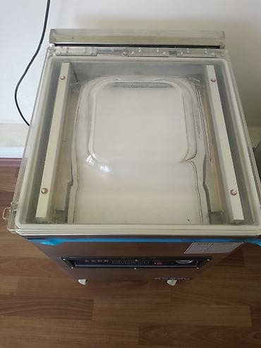 Упаковочно-фасовочные аппараты: Промышленный профессиональный вакуумный аппарат, Однокамерный, Функция двойного шва, Другой бренд, Б/у — 2