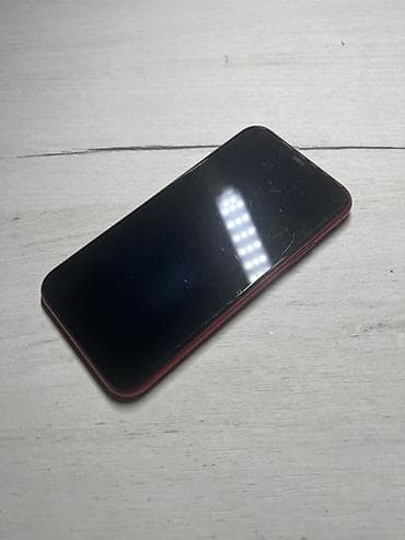ipad 7: IPhone 11, Б/у, 128 ГБ, Красный, Чехол, Коробка, 63 % — 2