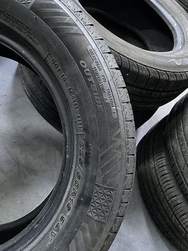 6000: Шины 225 / 60 / R 16, Лето, Б/у, Пара, Легковые, Корея, Nexen — 2