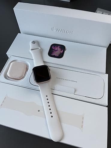 Apple Watch: Apple Watch 10 серия 42 Розовый В комплекте идет зарядка коробка — 2