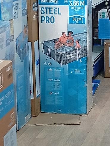 Каркасный бассейн Bestway Steel Pro - Серия: Steel Pro - Форма