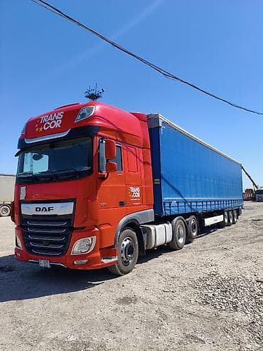 xf: Тягач, DAF, 2020 г., Тентованный — 2