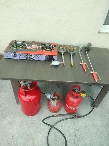 Товары для пикника: Газовое оборудование VEKO для кухни/дачи комплект 4800сом Комплект — 2