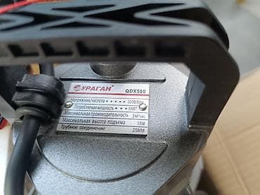 насосы для септика: Погружной насос УРАГАН QDX580 почти новая практически не пользовались — 4
