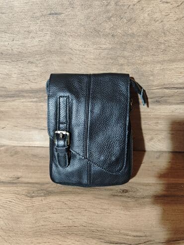 Сумка на пояс 
Натуральная кожа