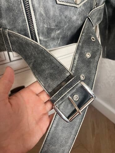 липотрим как отличить подделку: Кожаная куртка, Косуха, Натуральная кожа, Оверсайз, M — 3