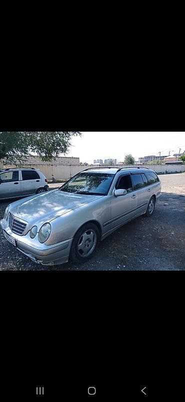 Транспорт: Mercedes-Benz E-Class: 2000 г., 3.2 л, Автомат, Бензин, Универсал — 3