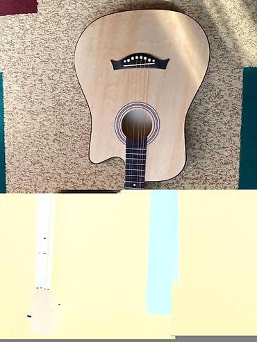 гитара каракол: Акустическая гитара дредноут с вырезом (cutaway). - Корпус дредноут — 3