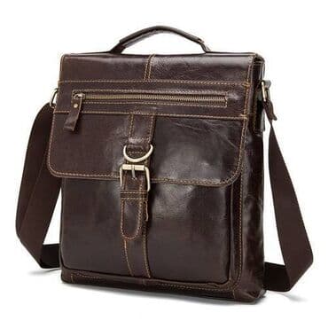 Сумкалар: Белге такчу сумка, бананка, Жаңы, Материалы: Нукура булгаары, Эркектердики — 10