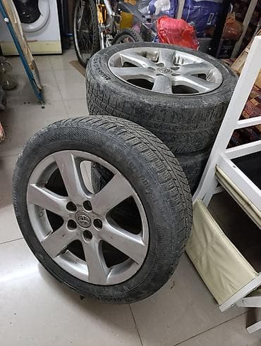 r18 audi: Колеса в сборе 215 / 55 / R 17, Зима, Комплект, Легковые, Литые, отверстий - 5 — 3